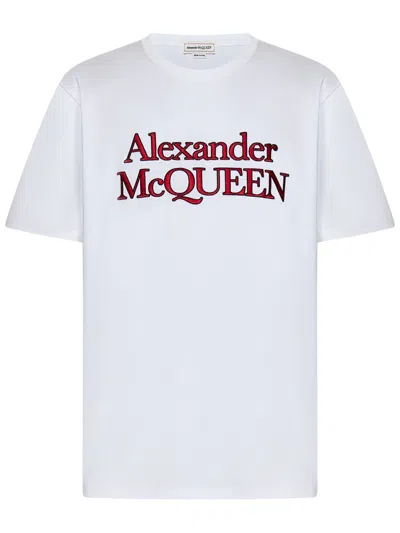 Alexander Mcqueen T-shirt In White