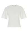 Alexander Mcqueen Top A Corsetto In Jersey In White