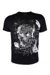 Alexander Mcqueen Men T-shirt In Black