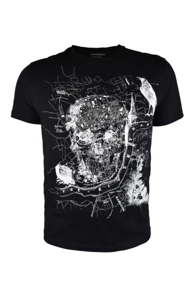 Alexander Mcqueen Men T-shirt In Black