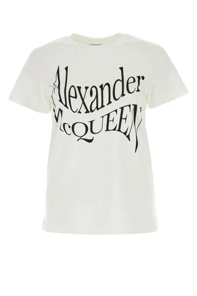 Alexander Mcqueen T-shirt-42 Nd  Female In White