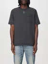 Alexander Mcqueen Alexander Mc Queen Faded Black Skull T Shirt In Black