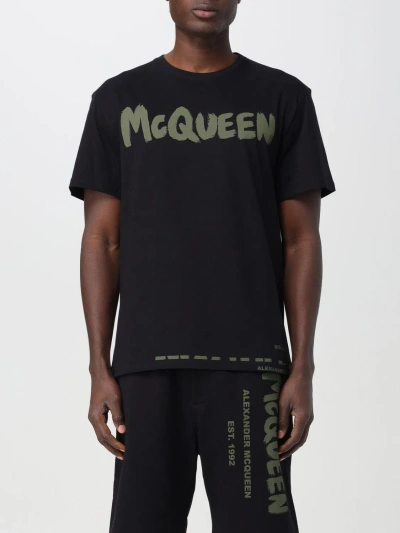 Alexander Mcqueen T-shirt  Men Colour Black