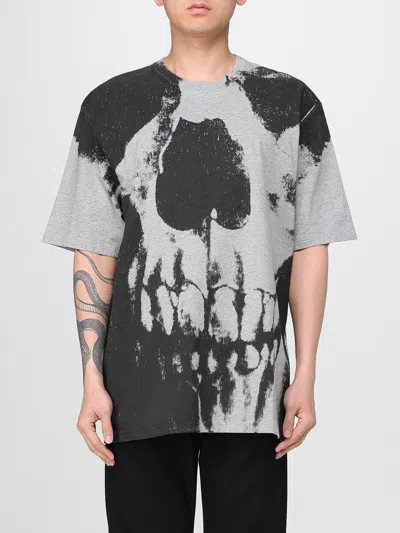 ALEXANDER MCQUEEN T-SHIRT MCQUEEN MEN COLOR GREY,G77914020