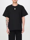 Alexander Mcqueen Mcqueen Flocked 'skull' T Shirt In White