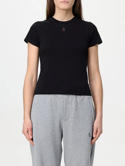 ALEXANDER MCQUEEN T-SHIRT MCQUEEN WOMAN COLOR BLACK,G51240002