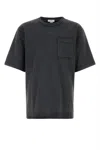 Alexander Mcqueen Alexander Mc Queen Faded Black Skull T Shirt In Black
