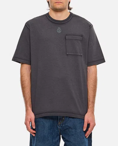 Alexander Mcqueen T-shirt Bleach In Black