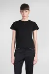 Alexander Mcqueen Alexander Mc Queen Skull Cotton T Shirt In Black