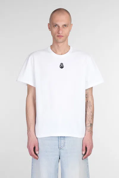 Alexander Mcqueen T-shirt In White Cotton