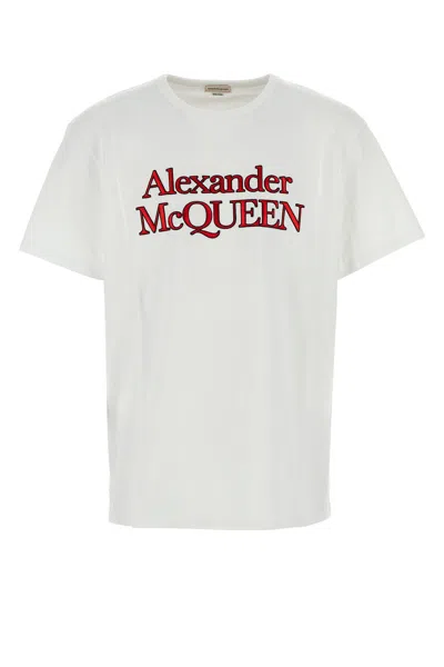 Alexander Mcqueen T-shirt-l Nd  Male In White