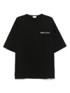 Alexander Mcqueen Black Cotton Clothing T-shirts In Black