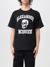 Alexander Mcqueen Alexander Mc Queen Skull T Shirt In Black 1