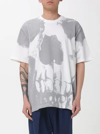 Alexander Mcqueen T-shirt Men Mcqueen In White