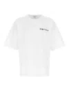 Alexander Mcqueen White Oversized T-shirt With Logo In White