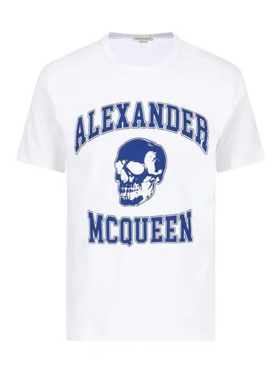 Alexander Mcqueen T-shirt In White