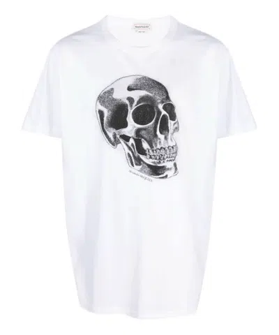 Alexander Mcqueen T-shirt In White