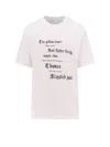 Alexander Mcqueen Text-print T-shirt Clothing In White