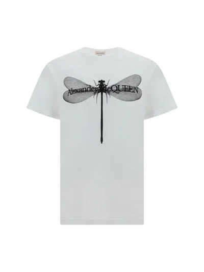 Alexander Mcqueen T-shirt In White/black