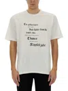 Alexander Mcqueen Text-print T-shirt Clothing In White