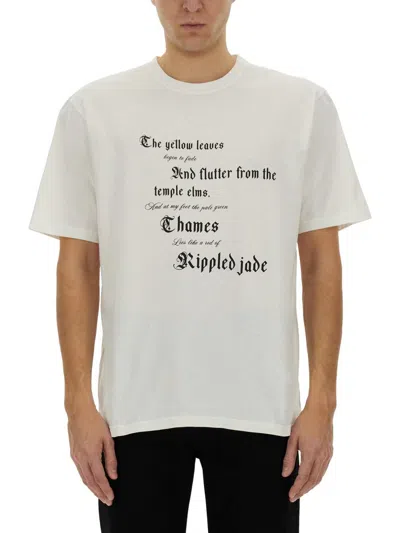 ALEXANDER MCQUEEN ALEXANDER MCQUEEN T-SHIRT WITH PRINT