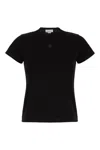 Alexander Mcqueen Women's Cotton T-shirt In Black