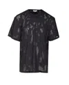 Alexander Mcqueen Alexander Mc Queen Charcoal Black Cotton T Shirt