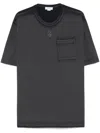 Alexander Mcqueen Faded T-shirt In Gray
