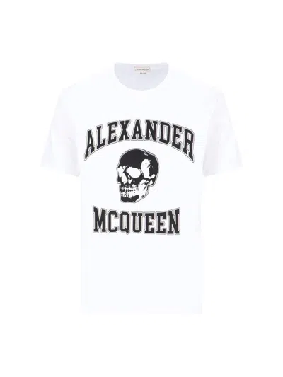 Alexander Mcqueen T-shirts And Polos In White