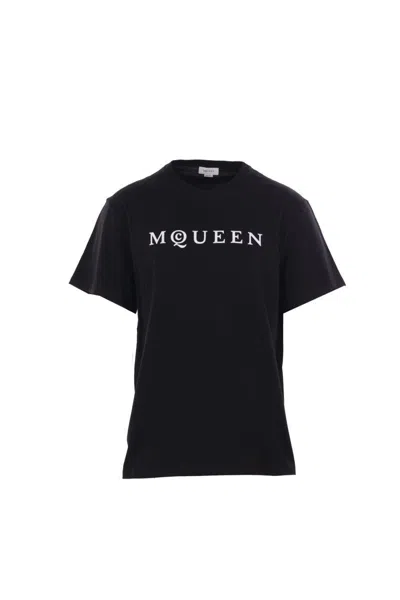 Alexander Mcqueen T-shirts And Polos In Black
