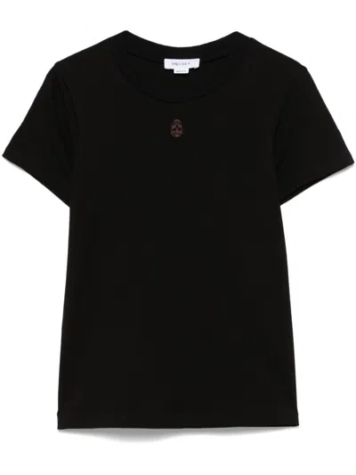 Alexander Mcqueen T-shirts And Polos Black
