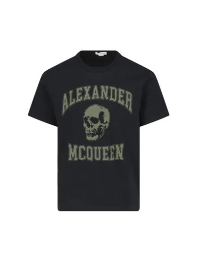 ALEXANDER MCQUEEN ALEXANDER MCQUEEN T-SHIRTS AND POLOS