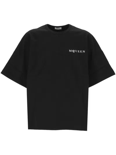Alexander Mcqueen T-shirts And Polos In Black