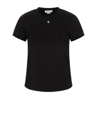ALEXANDER MCQUEEN ALEXANDER MCQUEEN T-SHIRTS AND POLOS BLACK