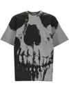 Alexander Mcqueen Grey Cotton Clothing T-shirts And Polos In Gray