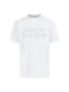 Alexander Mcqueen Alexander Mc Queen Reflected Logo T Shirt In White