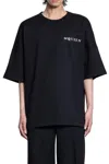 Alexander Mcqueen Black Cotton Clothing T-shirts