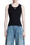 Alexander Mcqueen T-shirts & Tank Tops In Black
