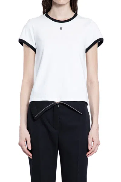 Alexander Mcqueen T-shirts & Tank Tops In White