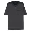 Alexander Mcqueen Alexander Mc Queen Faded Black Skull T Shirt In Multicolor