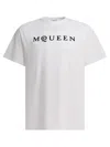 Alexander Mcqueen Logo Cotton T-shirt