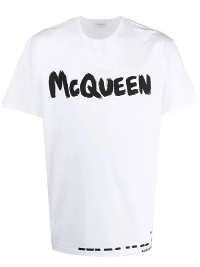 Alexander Mcqueen T-shirts In White