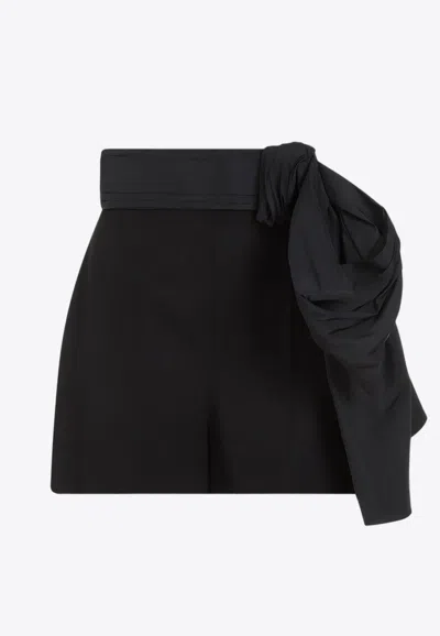 ALEXANDER MCQUEEN TAILORED BOW SHORTS