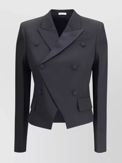 ALEXANDER MCQUEEN TAILORED DOUBLE-BREASTED JACKET NOTCH LAPELS