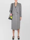 Alexander Mcqueen Tailored Houndstooth Double-breasted Coat