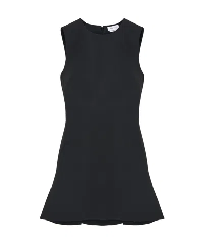 Alexander Mcqueen Tailored Mini Dress For Women In Black