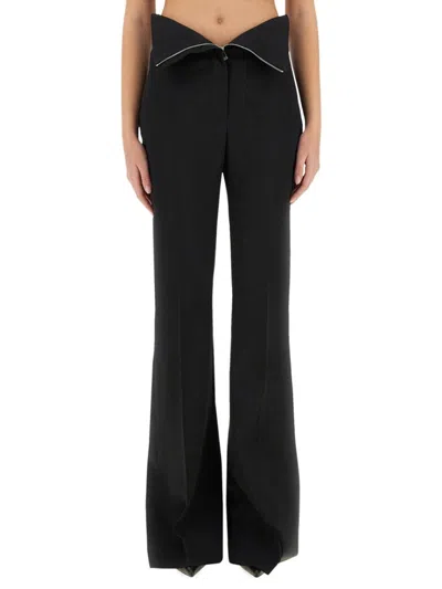 ALEXANDER MCQUEEN ALEXANDER MCQUEEN TAILORED PANTS WITH WAIST LAPELS