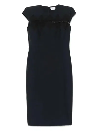 Alexander Mcqueen Tailored Pencil Midi Dress