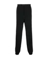 Alexander Mcqueen Tailored Track Pants In Black