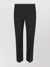 Alexander Mcqueen Tailored Trousers Back Pocket In Black